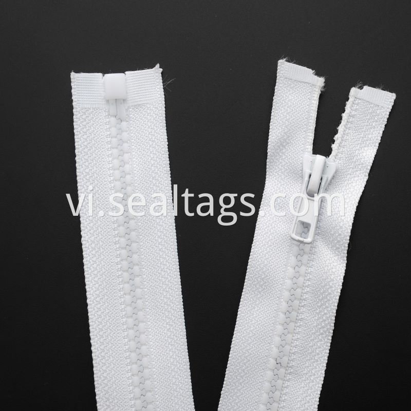 Silver Metal Zipper